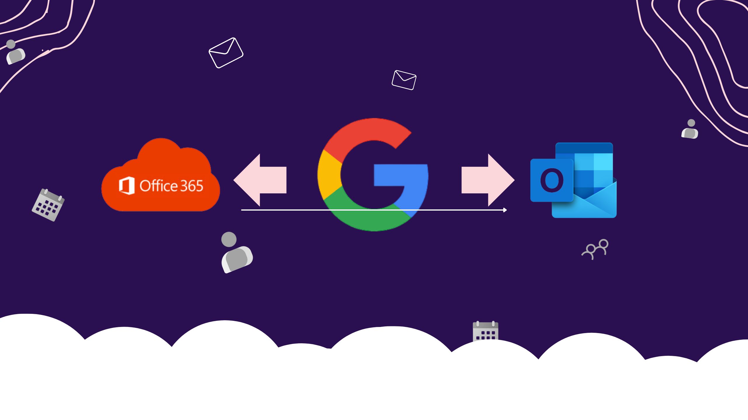 google workspae to office 365 and outlook migration tool and service